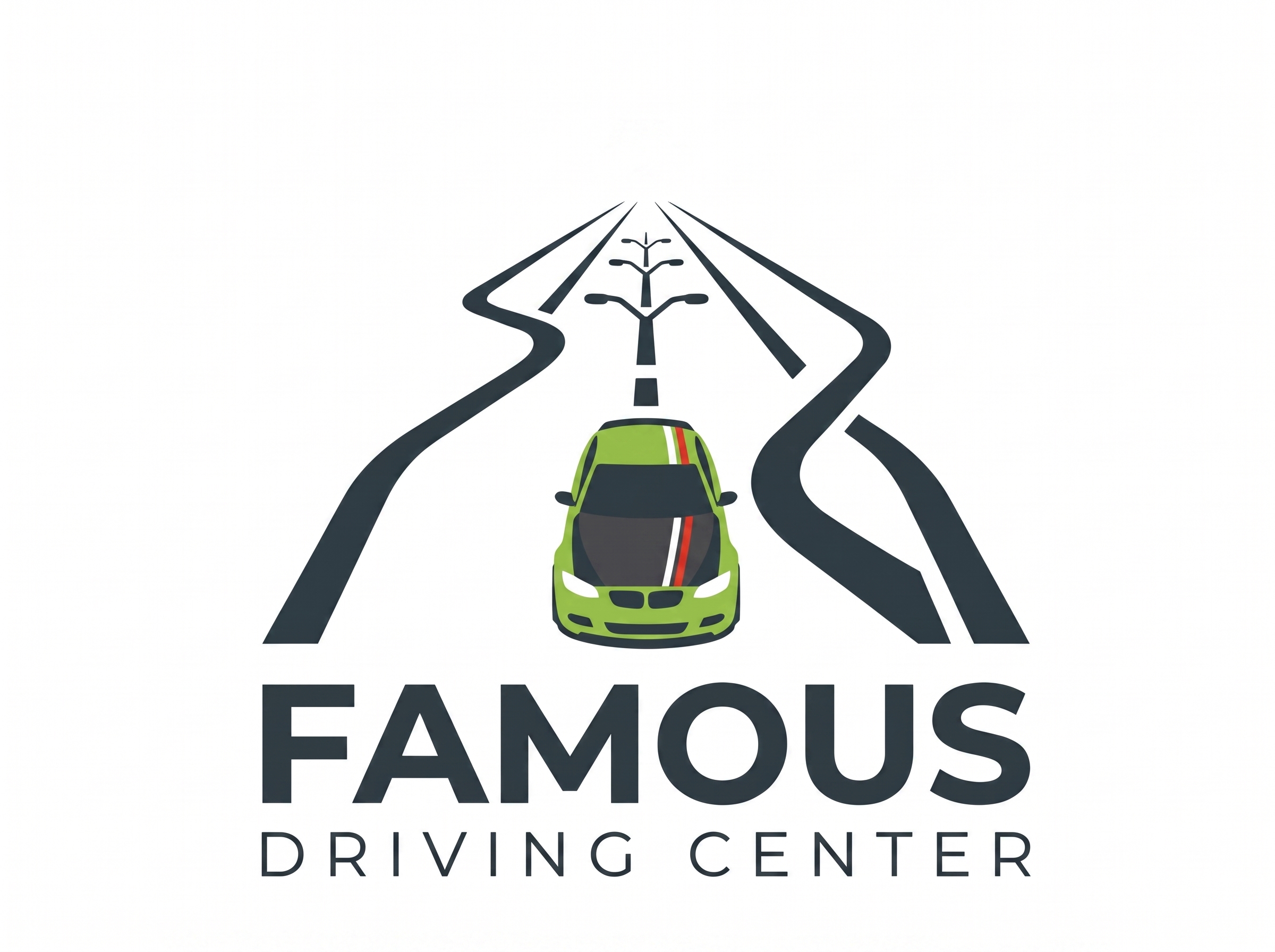 Official logo of Famous Driving Center Rajshahi.